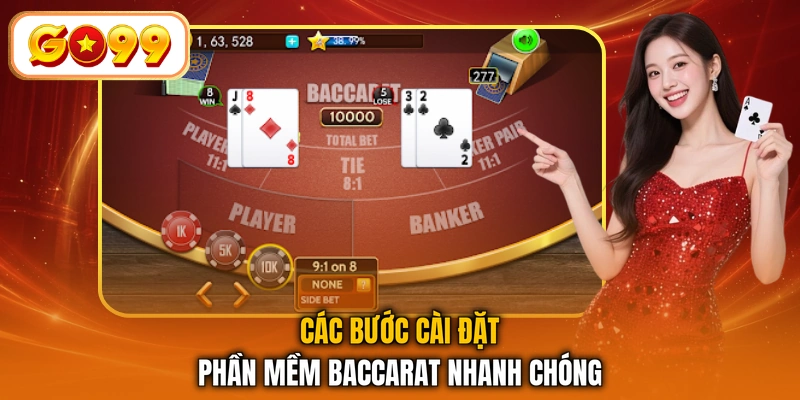 Các bước cài đặt phần mềm baccarat nhanh chóng