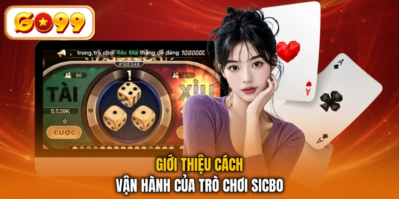 Giới thiệu cách vận hành của trò chơi Sicbo